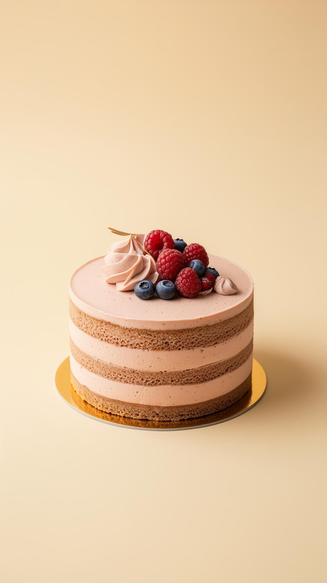 Layered cake with berries by il Livello